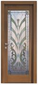 Sticla decorativa cu model CRIN