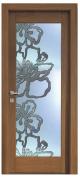 Sticla decorativa cu model IRIS