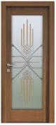 Sticla decorativa cu model MATRIX