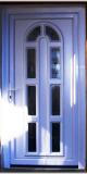 Usa de exterior cu panel ornamental 40mm