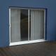 Usa glisanta pentru exterior din profile de aluminiu cu geam termopan