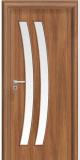 Usa de interior din MDF Naturen SERINA cu geam model 2 cu toc fix