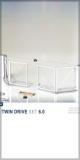 Kit feronerie poarta articulata bifold TWIN DRIVE 6.0