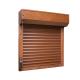 Rulou exterior aplicat pentru geam imitatie stejar auriu