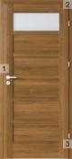 Usa de interior Verte model A.1-folie portadecor(usa+toc fix MDF 100 mm+pervaz+sild)