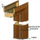 Toc fix MDF latime constanta  100 mm (fara pervaz)