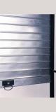 Grilaj metalic de protectie cu lamele pline