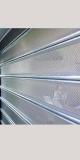Grilaj metalic de protectie cu lamele perforate