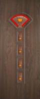Dora 3 imitatie lemn (Fata de Usa PVC-Termopan)