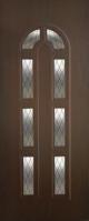 Ella 4 cu 8 sticle imitatie lemn (Fata de Usa PVC-Termopan)