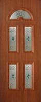 REBECA 10 cu 5 sticle IMITATIE LEMN (Fata de Usa PVC-Termopan)