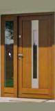 Usa de exterior Eco Nord model 3+panou lateral cu geam(stejar)